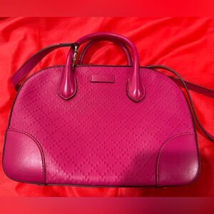 Gucci Vibrant Pink Satchel